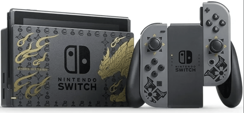 Nintendo﻿ Switch Monster Hunter Rise edition console