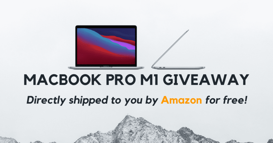 free macbook pro m1 giveaway