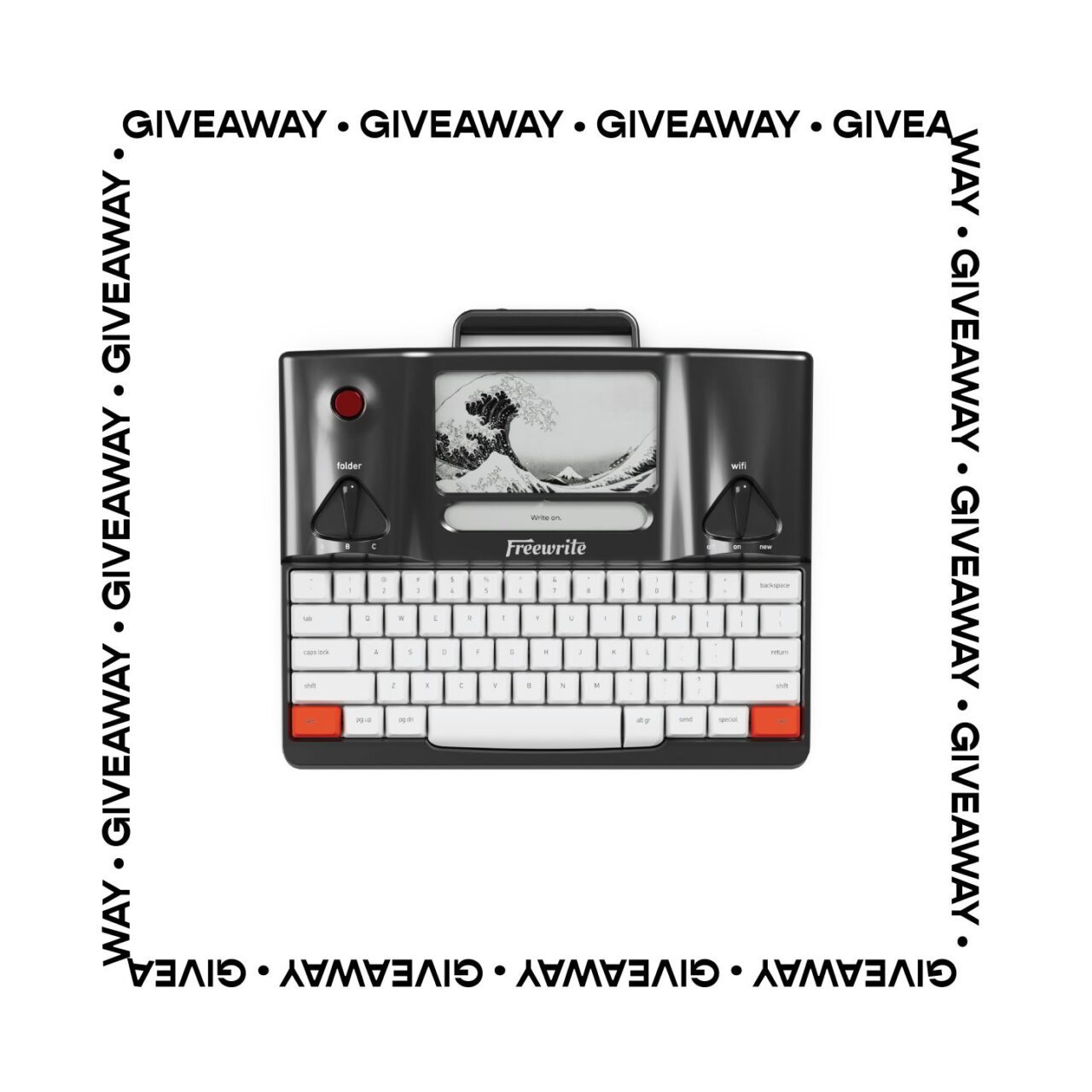 smart typerwriter giveaway