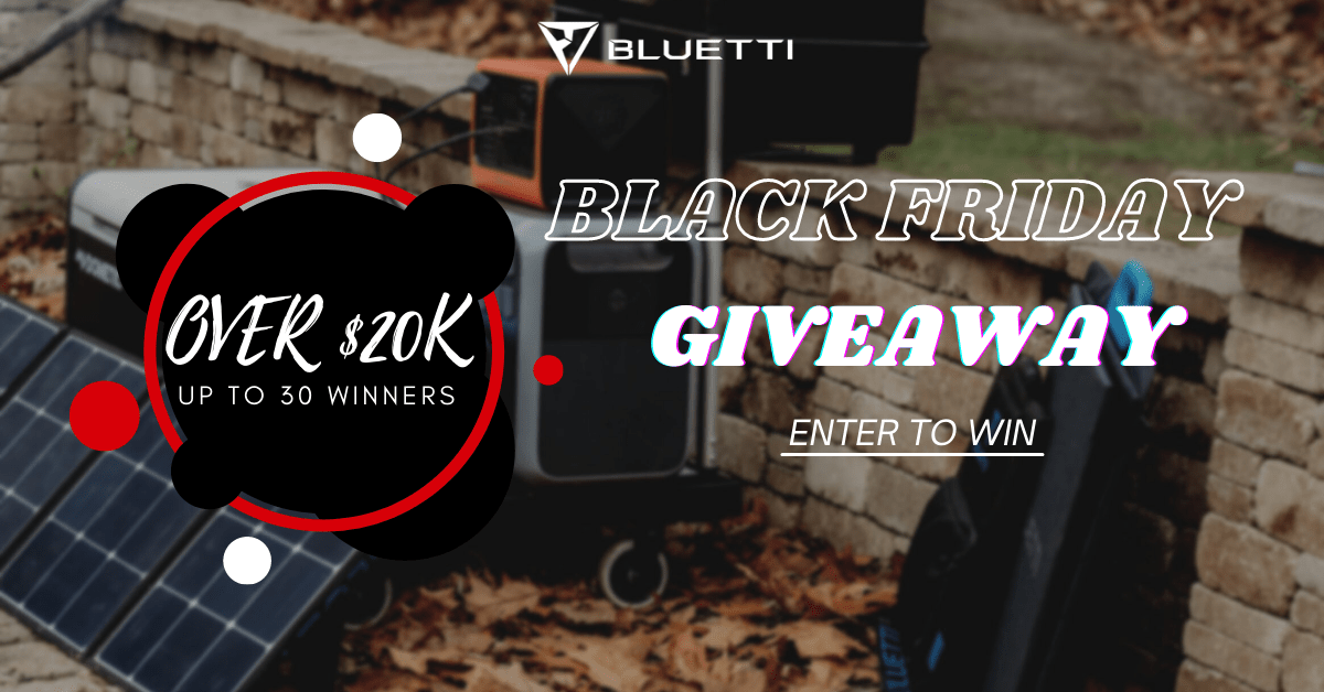 Bluetti black friday giveaway