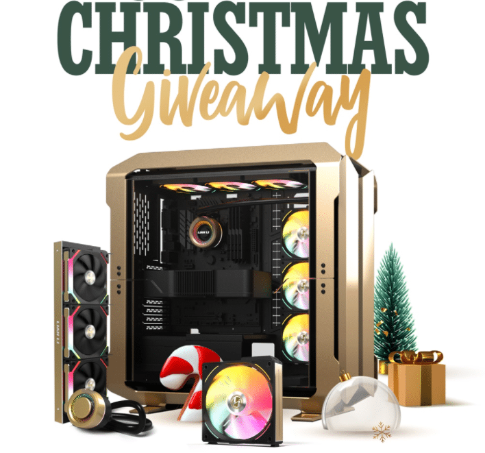 golden christmas giveaway