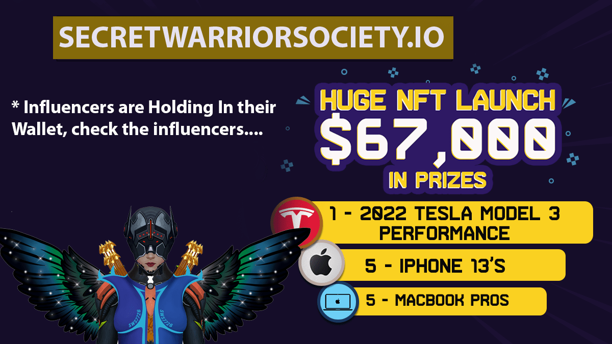 secret warrior society airdrop giveaway