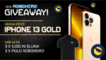 free iPhone 13 gold giveaway 2022