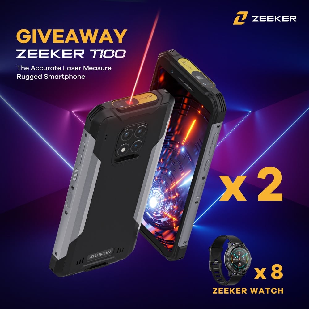 free zeeker t100 giveaway