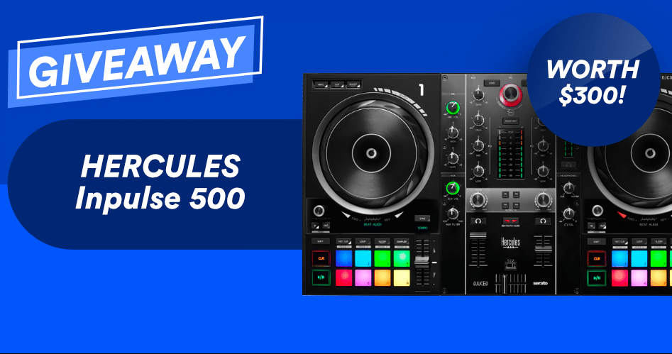 hercules dj control giveaway