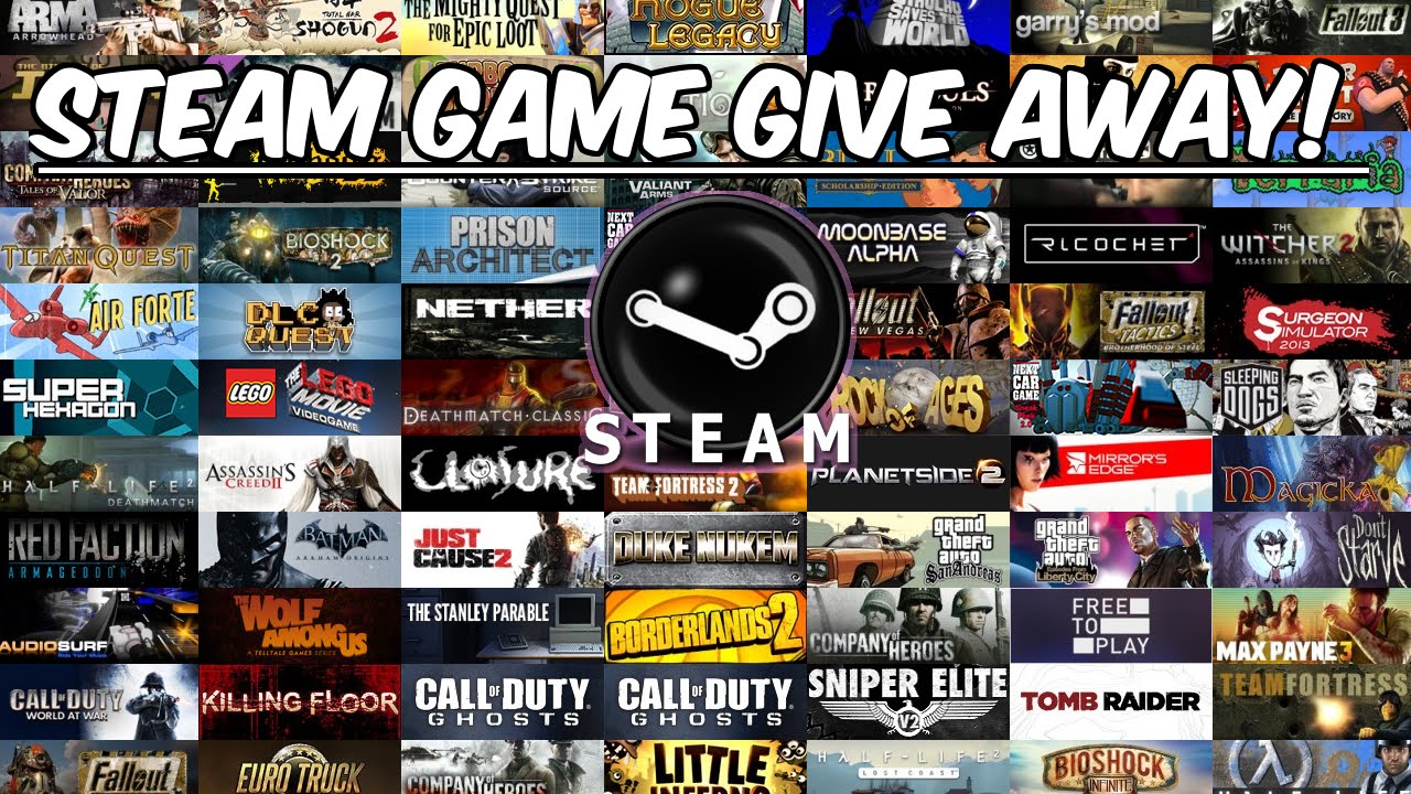 free steam games giveaway