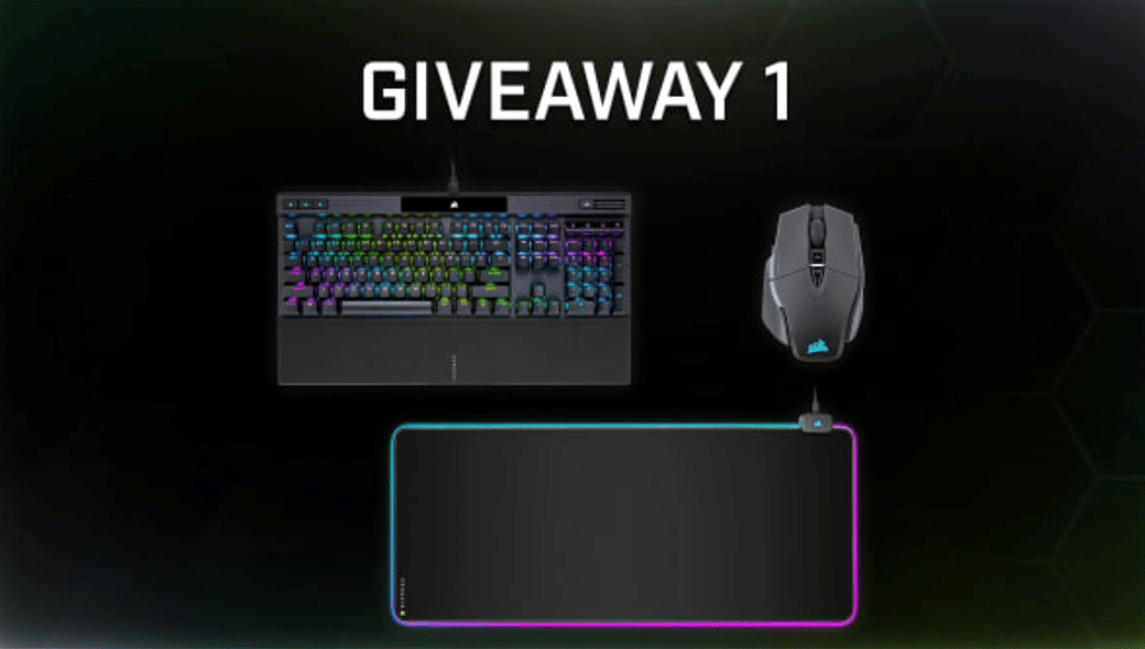 Win Corsair Gaming Gears Giveaway