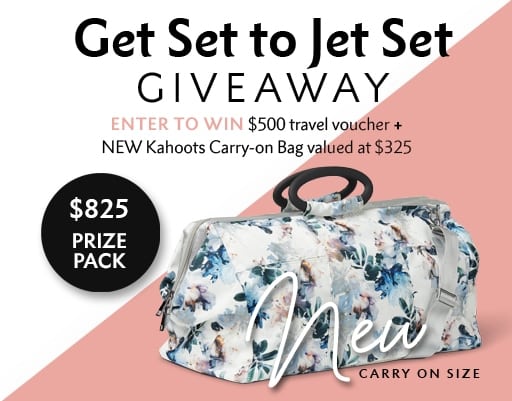 Win AU$500 Flight Centre Travel Voucher & AU$325 Kahoot Bag