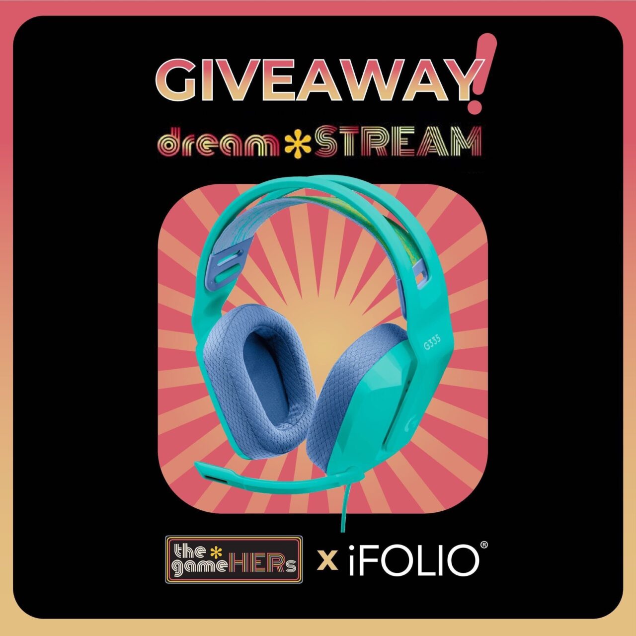 iFolio DreamStream 2022 Logitech G335 Headset Giveaway