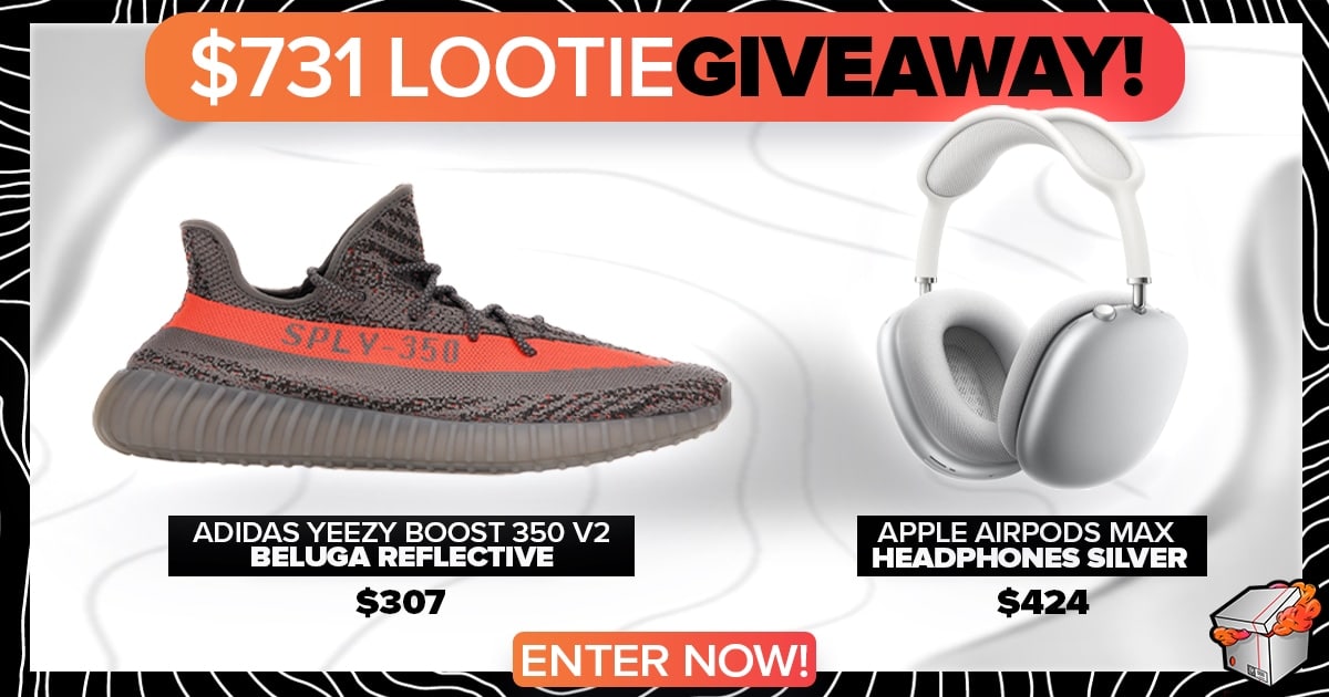 Win Adidas Yeezy Beluga Reflective & Airpods Max Giveaway