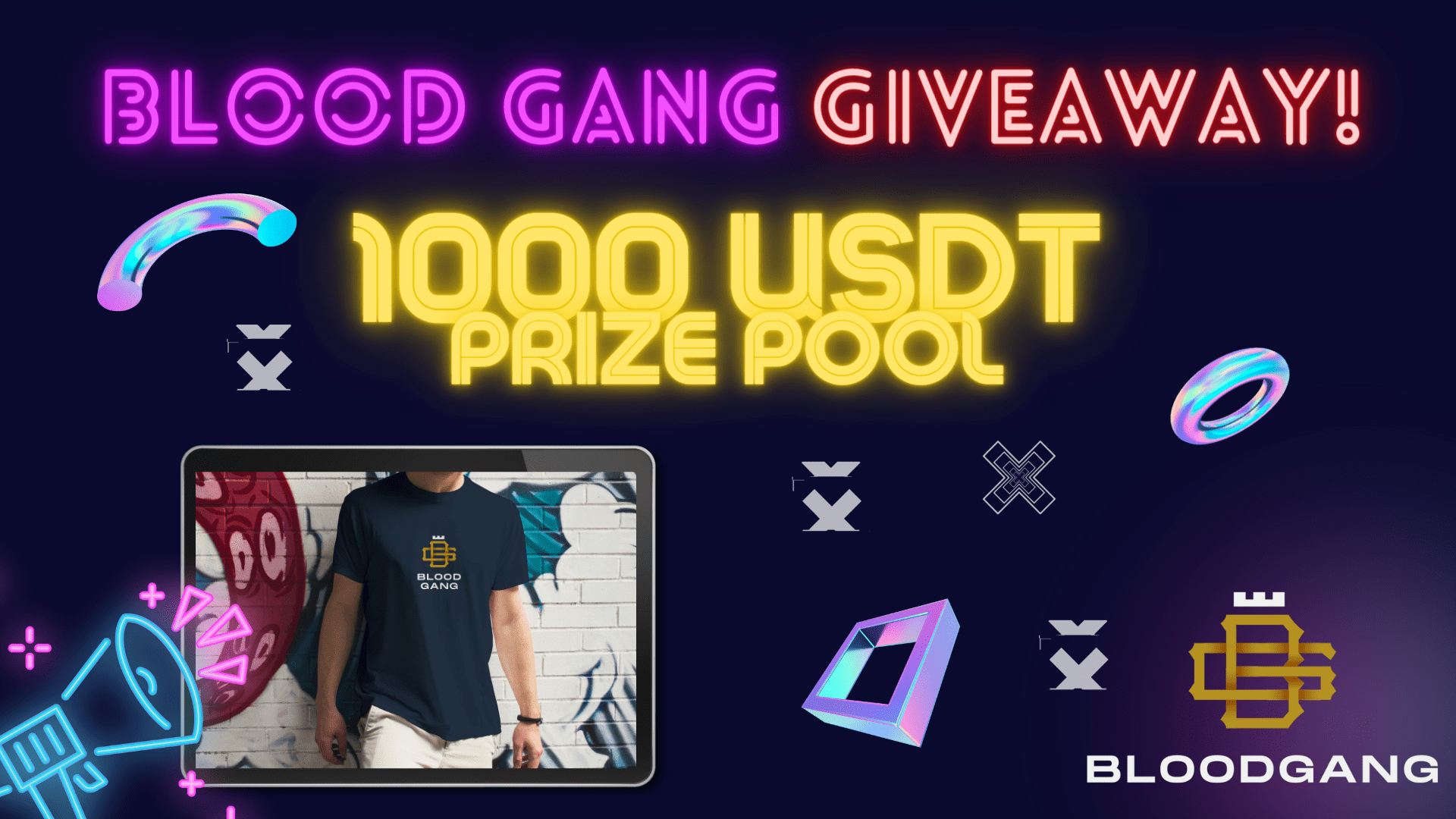 Win Blood Gang Community USDT Giveaway