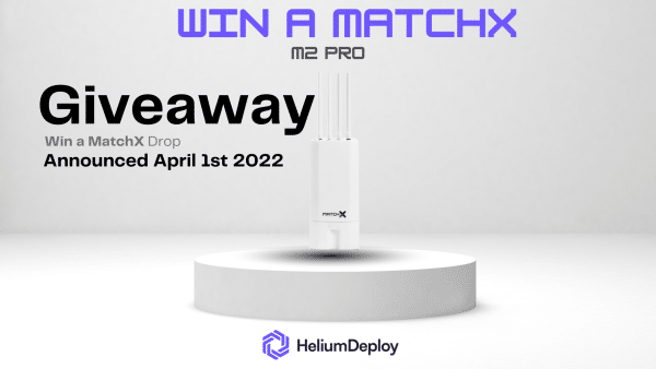 Win a MatchX M2 Pro Miner Giveaway