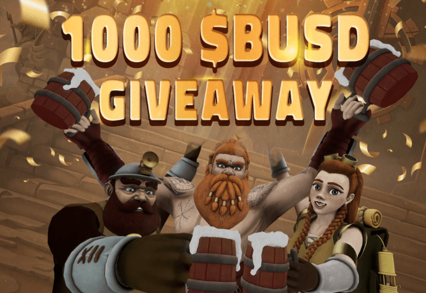 Win 1000 $BUSD Giveaway | Peakmines