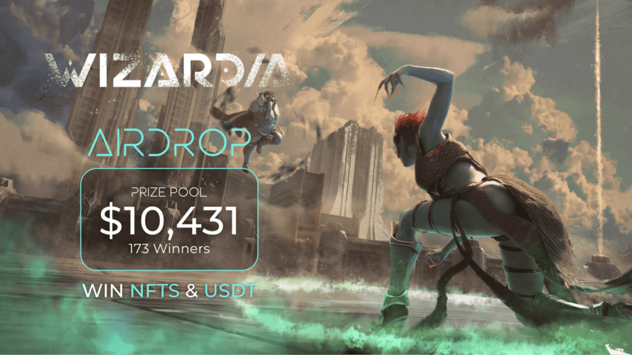 Win Exciting Wizardia Airdrop ($10,431 USDT)