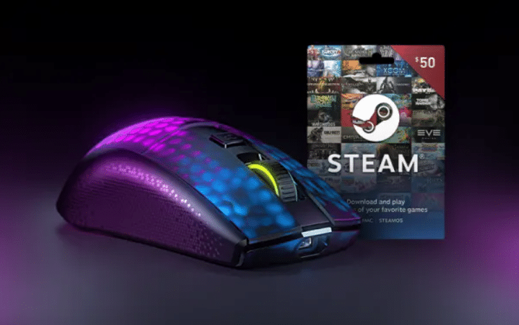 Win Roccat Burst Pro Air Gaming Mouse & $50 Steam Gift Card Giveaway