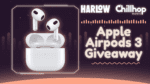 Win Apple AirPods Giveaway | Harlow X Chillhop