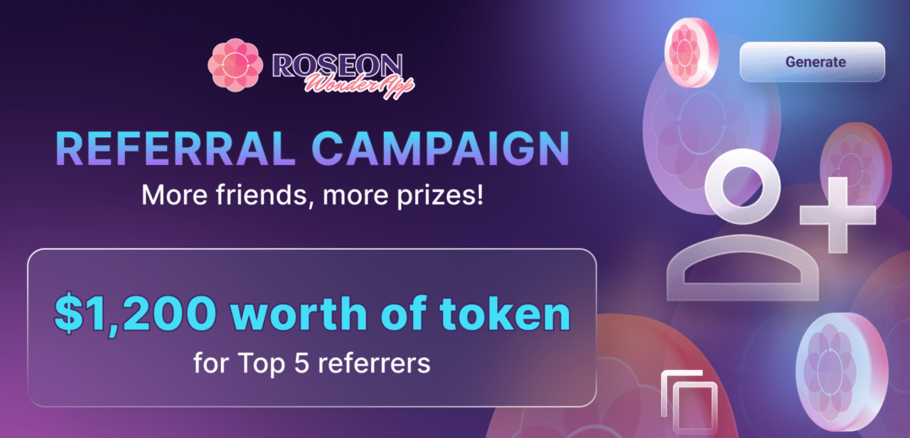 Win $1200 Roseon Token Giveaway