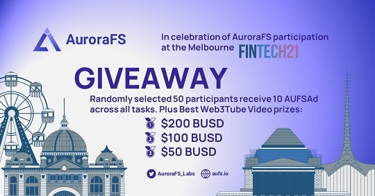 Win Aurora FS Fintech21 Giveaway