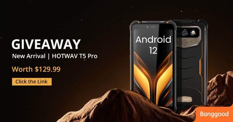 Win Hotwav T5 Pro New Rugged Smartphone Giveaway