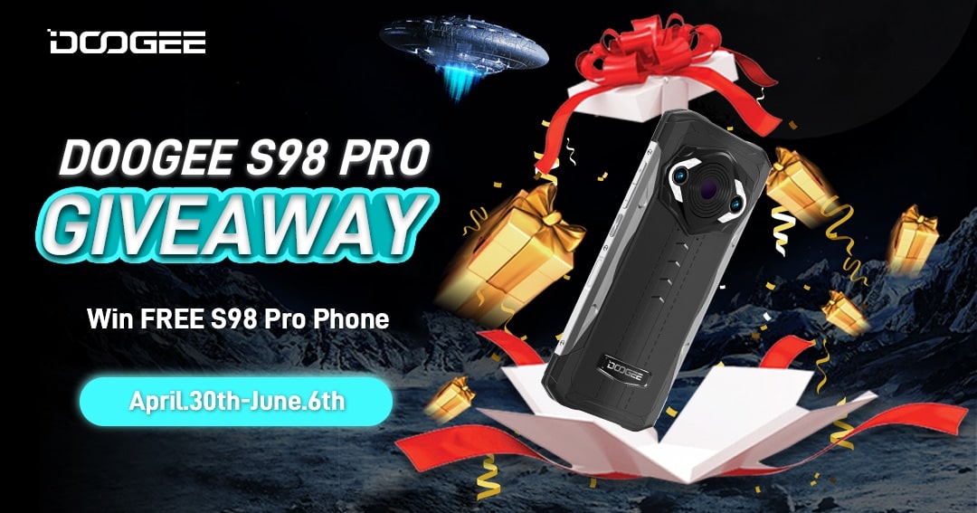 Win 3 Doogee S98 Smartphones Giveaway