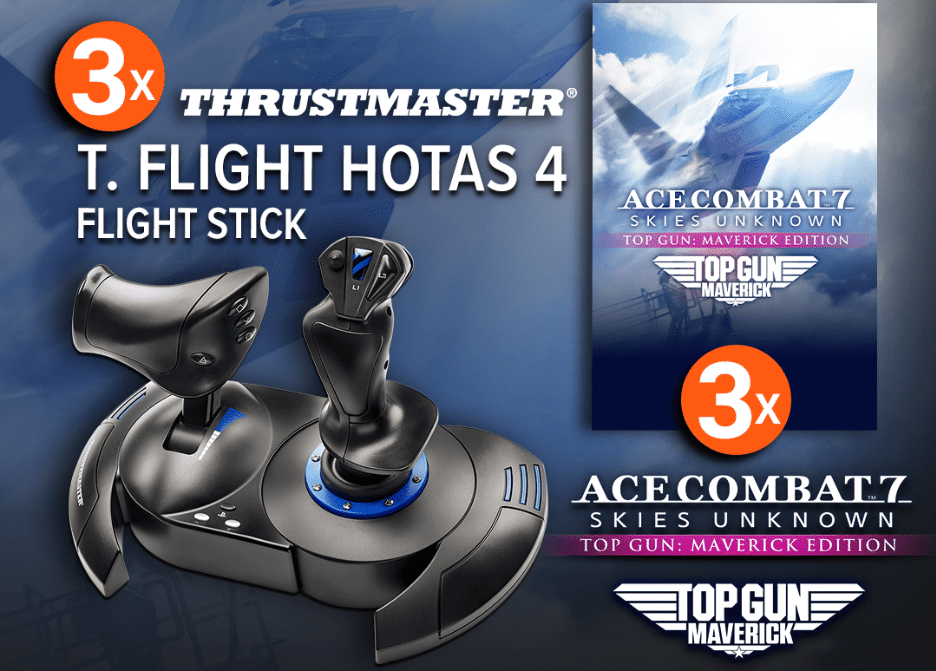 Win Flight Stick & Ace Combat 7 Top Gun Maverick Giveaway