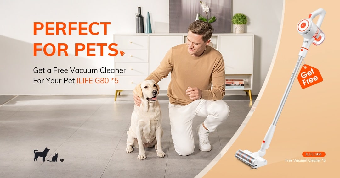 Win 5 ILife G80 Cordless Stick Vacuum Cleaner