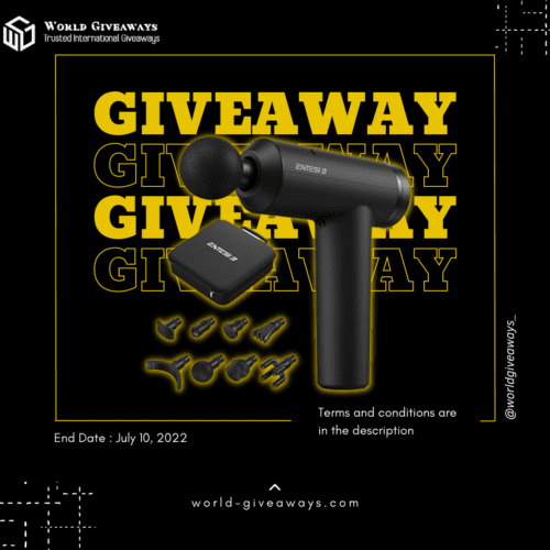 Win Muscle Massage Gun by 99giveaway.com