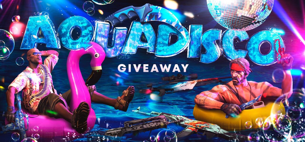 Win Aquadisco CSGO Skins Giveaway