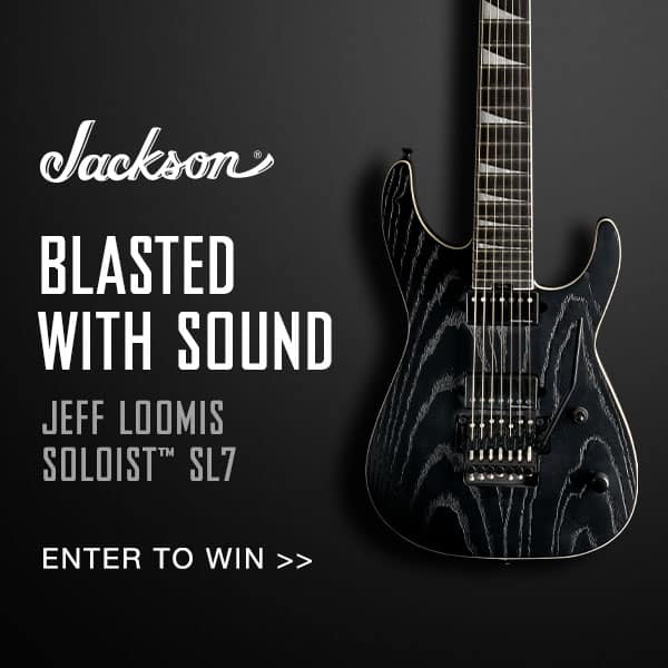 Win a Jeff Loomis Signature Jackson SL7 Guitar Giveaway