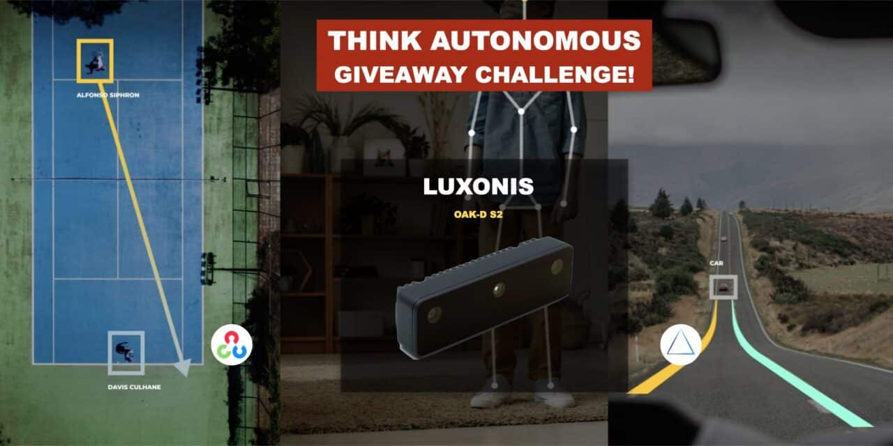 Win a 3D Computer Vision Camera Giveaway