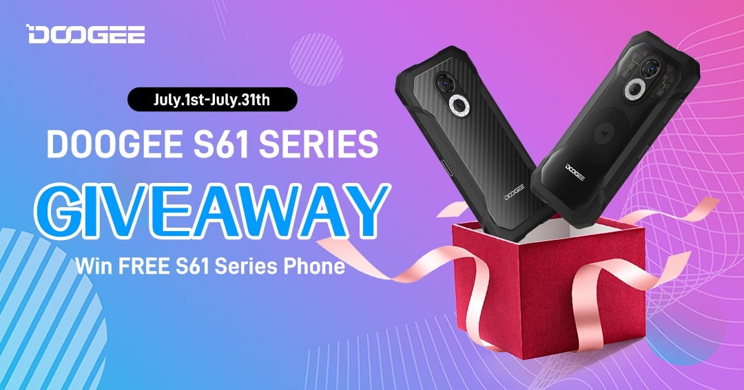 Win 4 Doogee S61 & S61 Pro Phone Giveaway