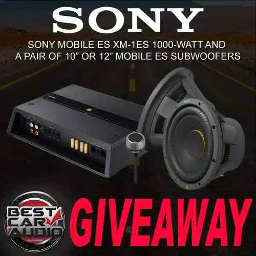Win Sony Mobile ES Subwoofer System Amplifier Giveaway