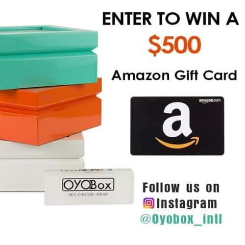 Win $500 Amazon Gift Card Giveaway | Oyobox