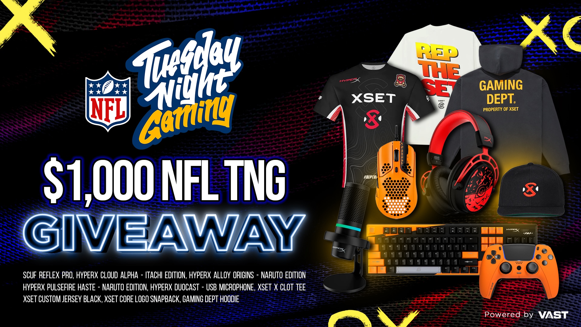 Win NFL TNG $1000 Giveaway