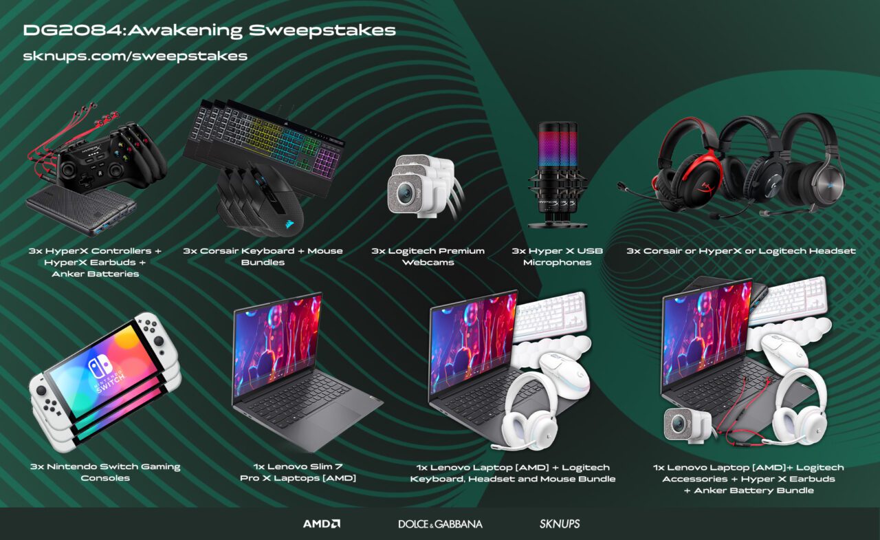 Win Gaming Laptop & Nintendo Switch & Gaming Equipment Giveaway