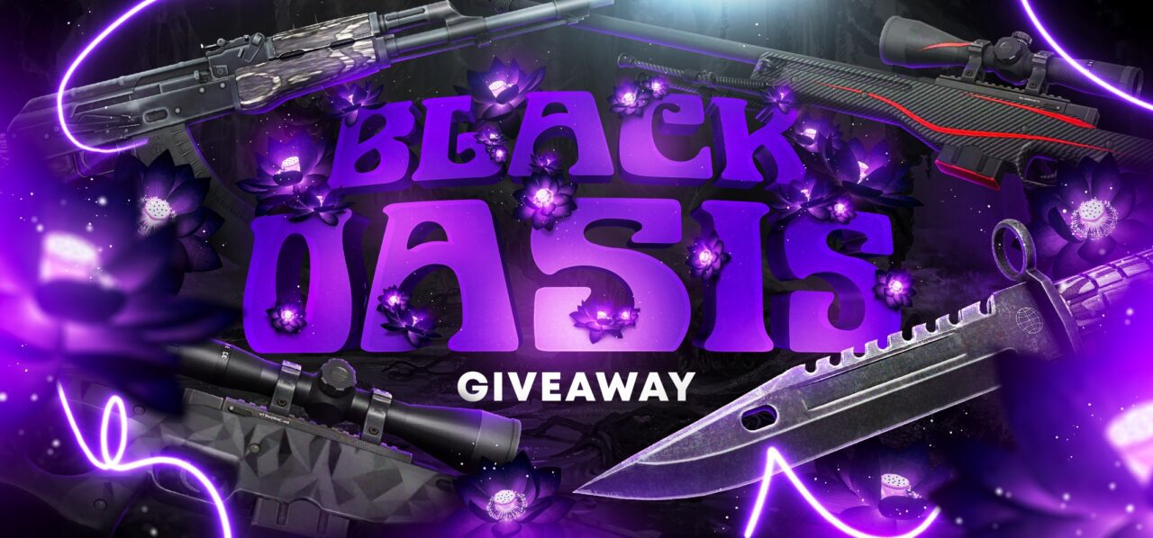 Win Black Oasis CS:GO Skins Giveaway