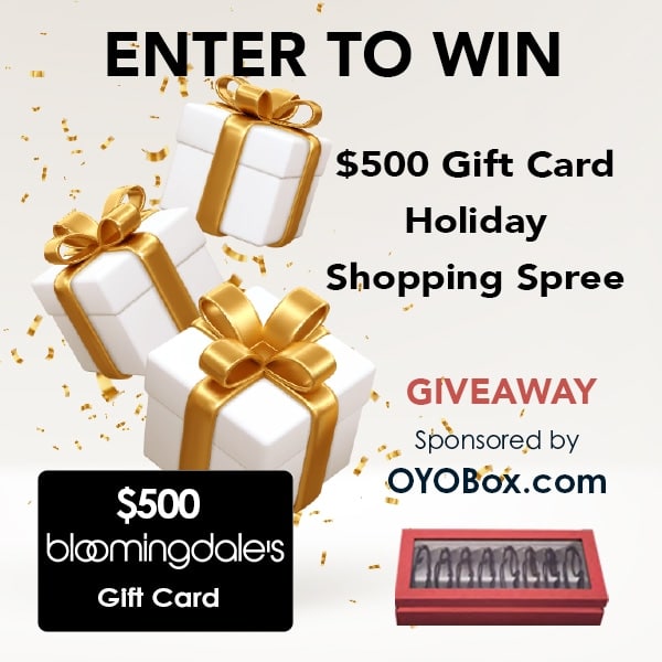 Win $500 Gift Card Holiday Shopping Spree Giveaway