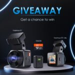 Win Vantrue Dashcams Giveaway for Thanksgiving