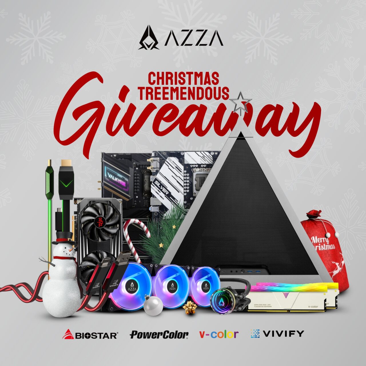 Win AZZA Christmas Treemendous Giveaway