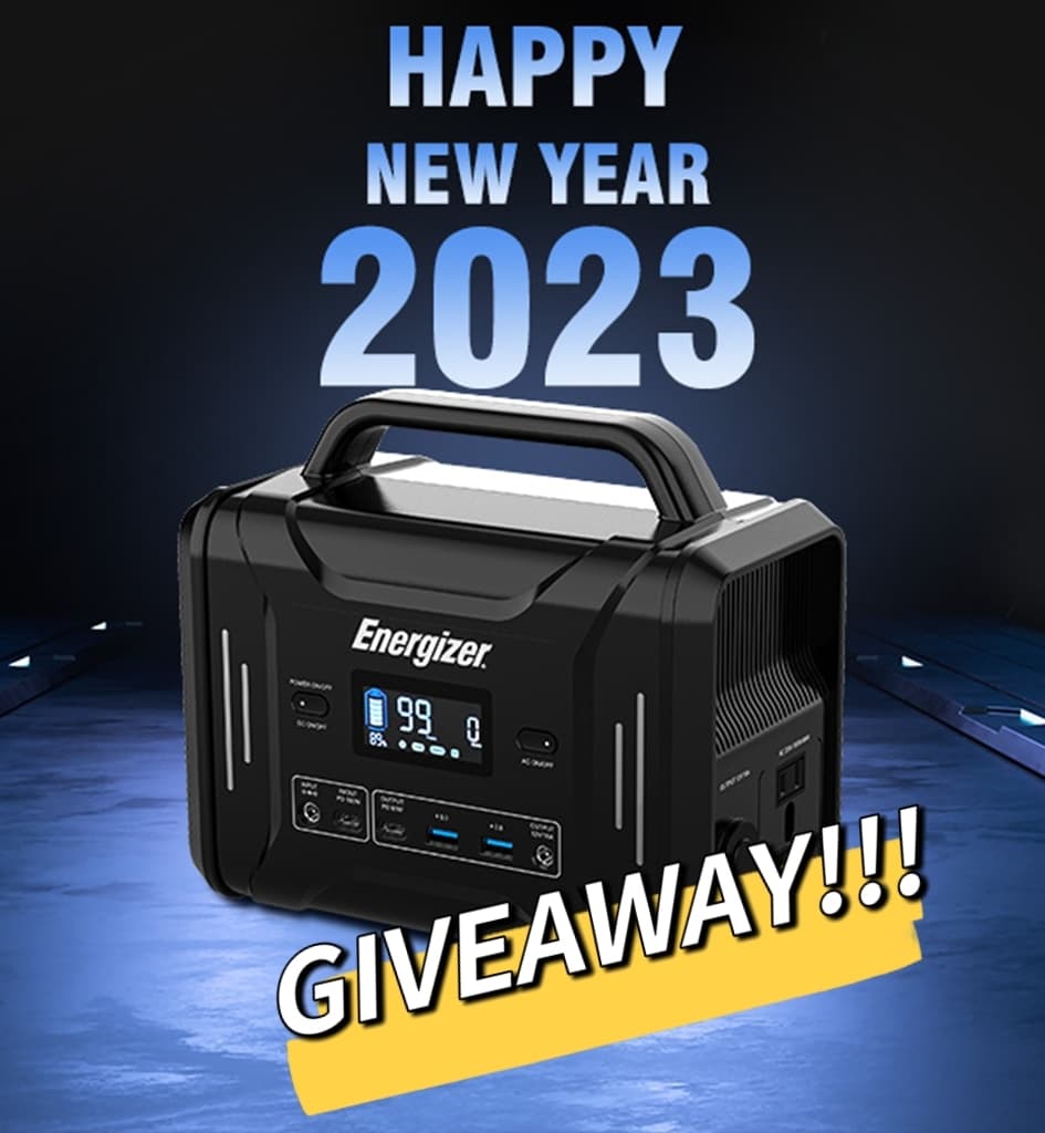 Energizer Portable Power Station Solar Generator Giveaway