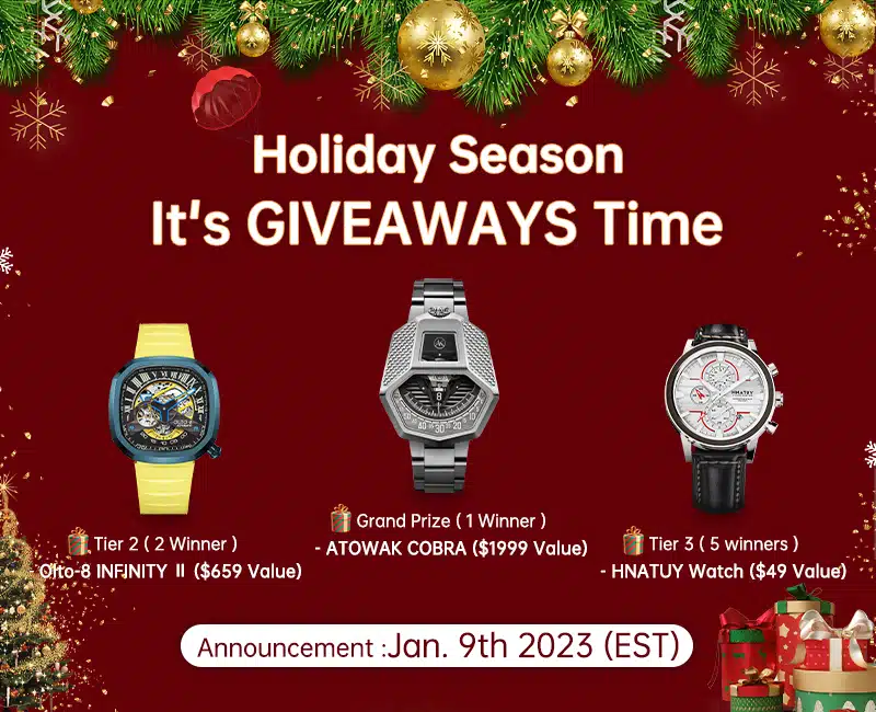 Didamoda Atowak Cobra Watch - Holiday Season Giveaways