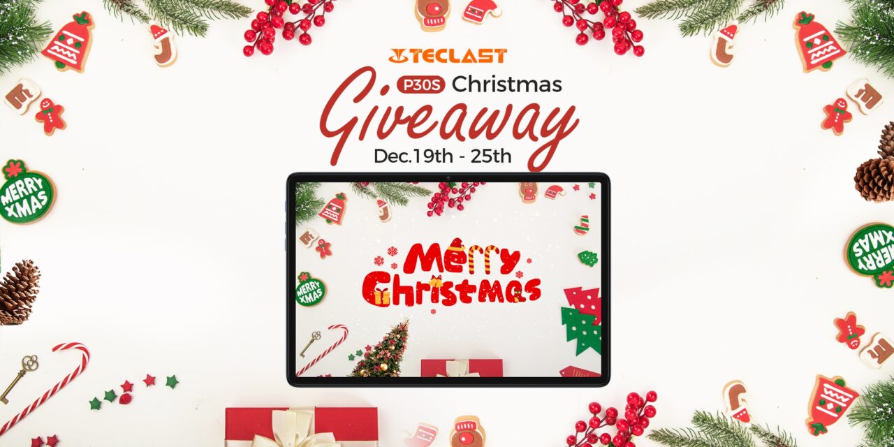 Teclast P30S Tablet Santa Giveaway 2022