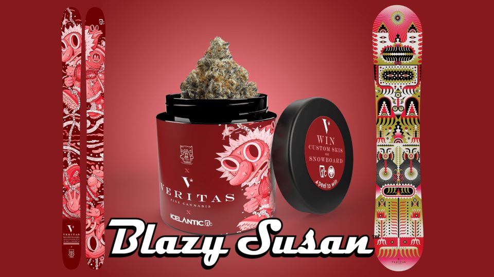 Blazy Susan X Veritas Snowboard Giveaway