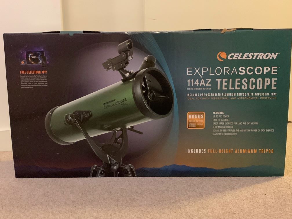 Win a Celestron Explorascope Telescope Giveaway