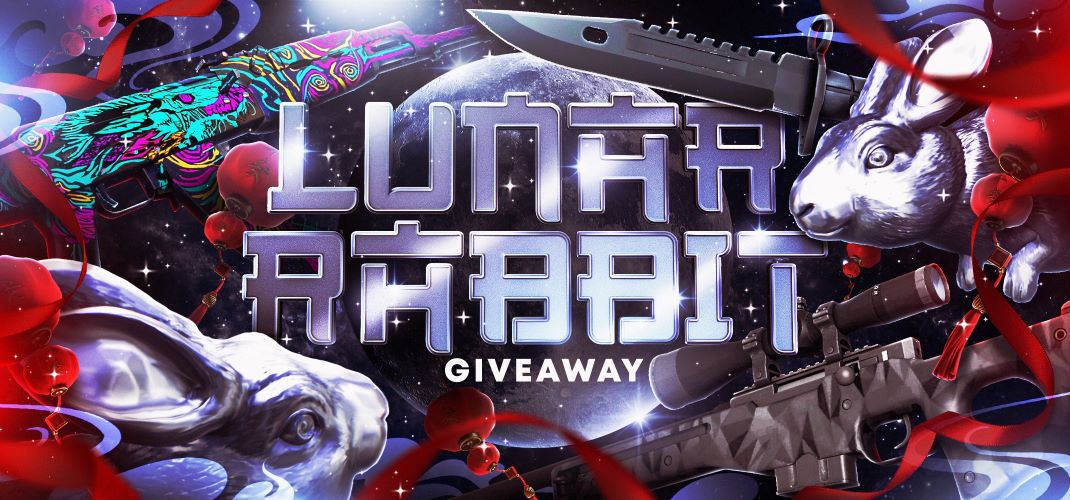 Win Lunar Rabbit Giveaway CS:GO Skins Giveaway