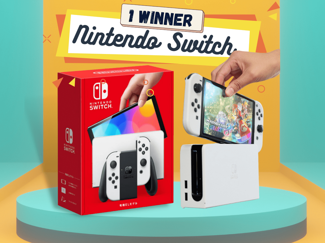 Nintendo Switch OLED & Starbucks Osaka Mug Giveaway