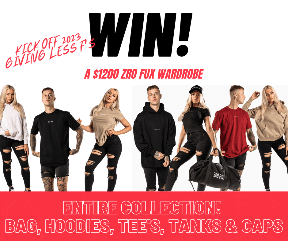 Win $1200 ZroFux Wardrobe Giveaway