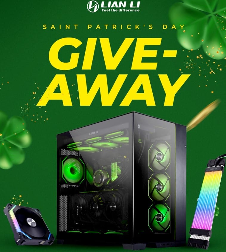 Win Lian Li St Patrick's Day Giveaway