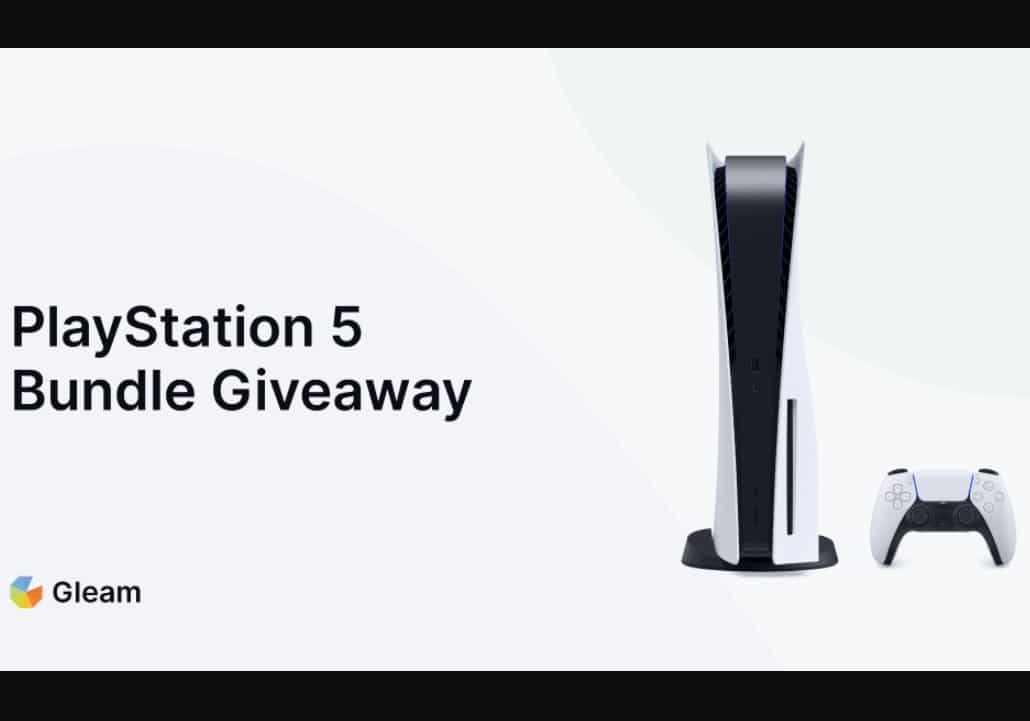 Win a PlayStation 5 Bundle Gleam Giveaway