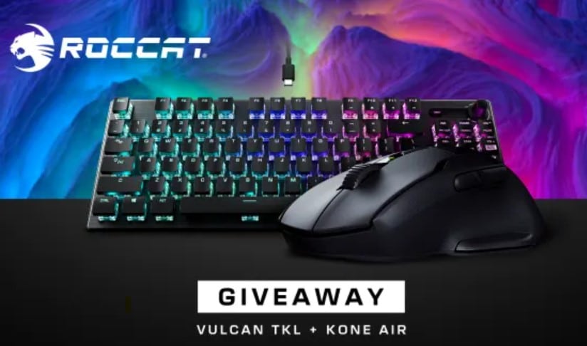 Win Roccat Monthly Giveaway - April 2023